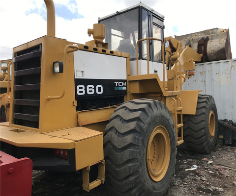Construction Works Front Loader Used Cat 950h 966H 980H 980G 980F Wheel Loader with CAT 860