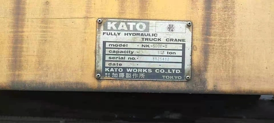 Japan Kato NK-250E NK-500E NK-800E 80T Truck Crane Mobile Crane QY25K QY25KA QY50KA QY50K QY70K QY70KA QY100K STC500 in Shanghai Used