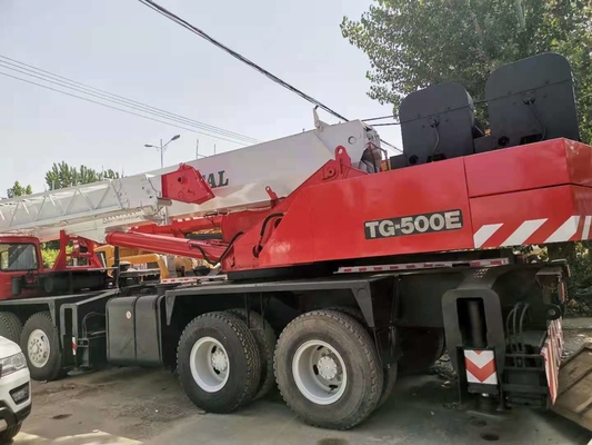 TG-500E Truck Crane Mobile Crane QY25K QY25KA QY50KA QY50K QY70K QY70KA QY100K STC500 in Shanghai