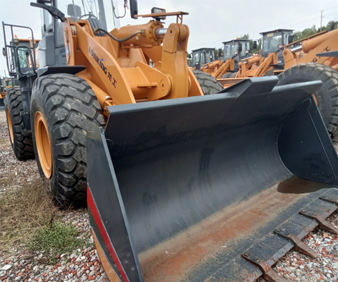 Dozing Capacity 3m3 Used Wheel Loader Lonking LG855N 966E 416E 966H 938F 938G for Home