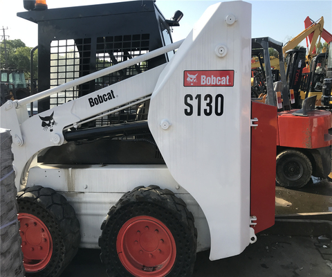 Hydraulic Bob S130 Skid Steer Loader Construction Machinery with YUNNEI Engine 55kw