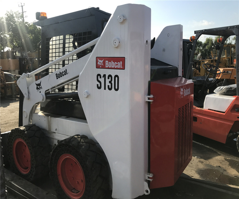 Hydraulic Bob S130 Skid Steer Loader Construction Machinery with YUNNEI Engine 55kw