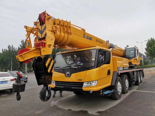 MOOG Hydraulic Pump 50T Rated Loading Capacity Used Truck Crane QY25K5 QY50K
