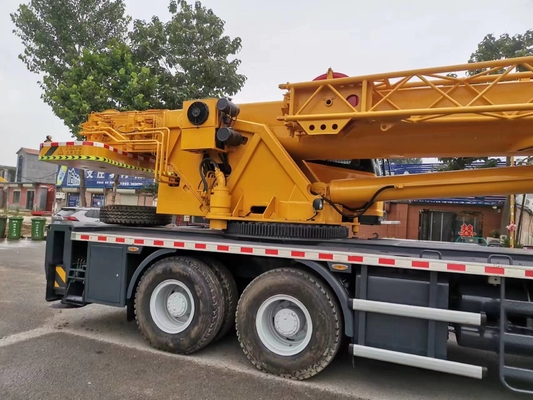 MOOG Hydraulic Pump 50T Rated Loading Capacity Used Truck Crane QY25K5 QY50K