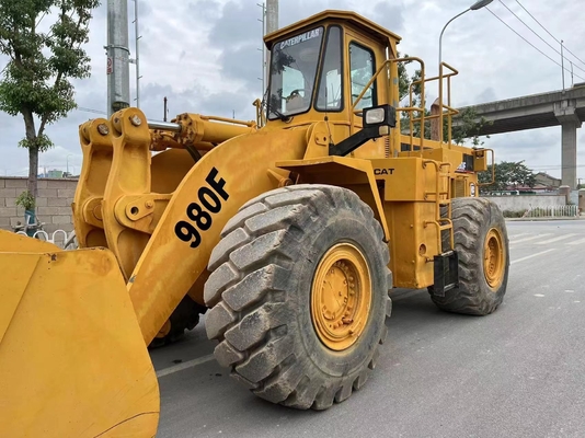 6Ton Rated Load CAT980F Used Wheel Loader with Other Hydraulic Pump and Good Condition