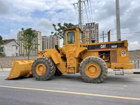 6Ton Rated Load CAT980F Used Wheel Loader with Other Hydraulic Pump and Good Condition