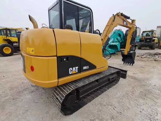 Used CAT 305.5 306 Excavator with 0.31m3 Bucket Capacity and 6000 KG Machine Weight