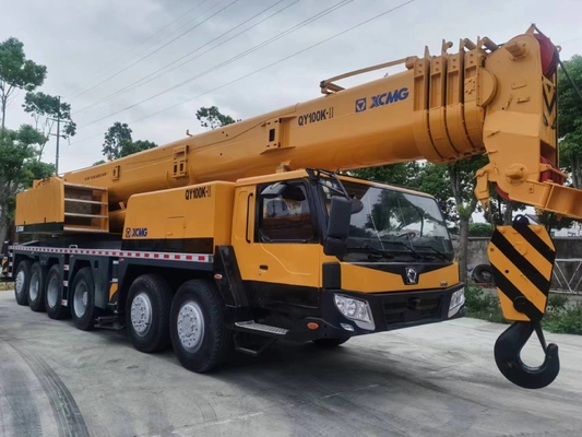 MOOG Hydraulic Cylinder and Eaton Hydraulic Pump Used Truck Crane QY100K at Affordable