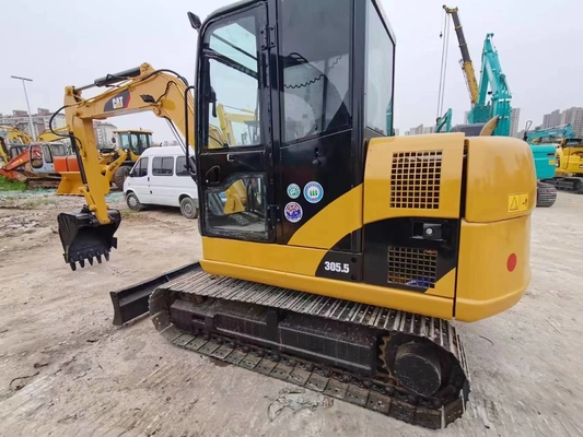 Used CAT 305.5 306 Excavator with 0.31m3 Bucket Capacity and 6000 KG Machine Weight
