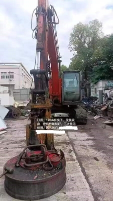 Building Material Shops Used HITACH ZX120 Excavator for Your Construction Site