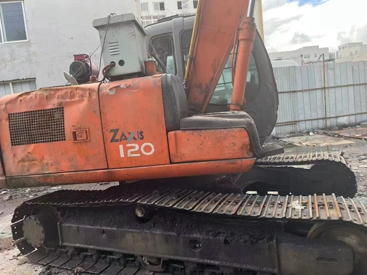 Building Material Shops Used HITACH ZX120 Excavator for Your Construction Site