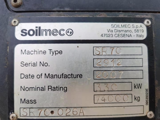 3000mm Drilling Diameter Used Italy Soilmec SR-80C SR70 SR60 SR65 Diesel Drilling Rig