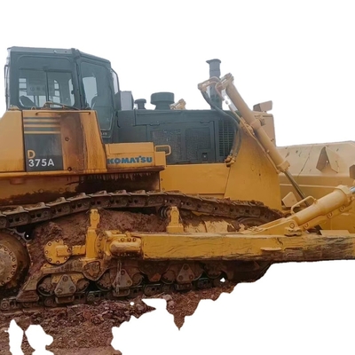 Used Komatsu D375A Bulldozer Good Working Condition Japan Heavy Construction Equipment