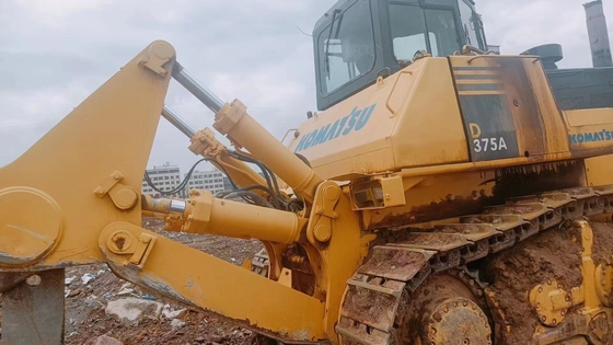 Used Komatsu D375A Bulldozer Good Working Condition Japan Heavy Construction Equipment