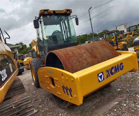 Road Construction Euipments XS263S Used Road Roller with 25% Grade Ability