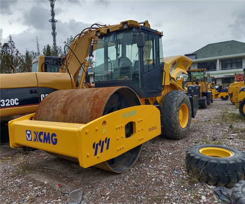 Road Construction Euipments XS263S Used Road Roller with 25% Grade Ability