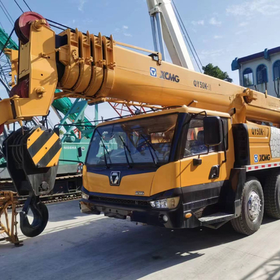 48M Max. Lifting Height Used Truck Crane QY50KC with 3000 Working Hours