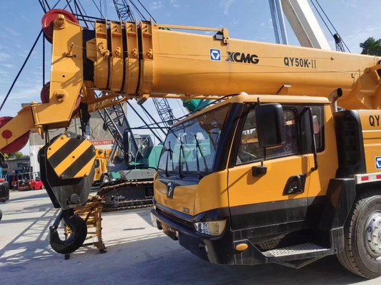 48M Max. Lifting Height Used Truck Crane QY50KC with 3000 Working Hours