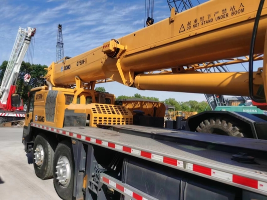 48M Max. Lifting Height Used Truck Crane QY50KC with 3000 Working Hours