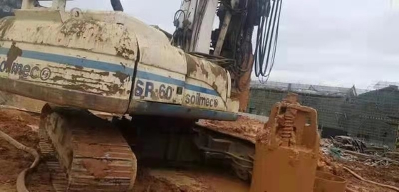 Italy Made Soilmec SR60 SR65 SR70 SR80 SR80C Rotary Rig For High Operating Efficiency