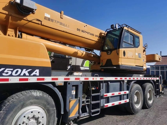 2019 Used Truck Crane QY50KA 50 Ton Rated Loading Capacity for Versatile Applications