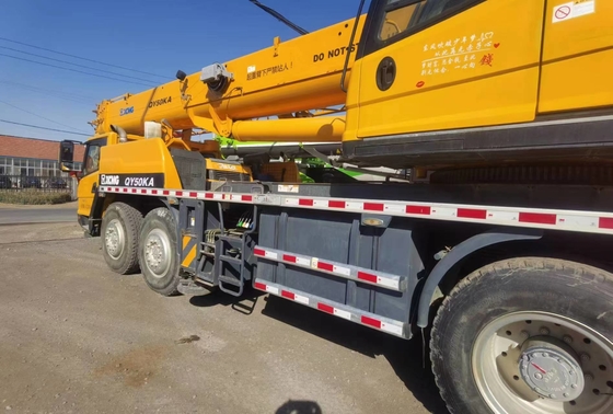 2019 Used Truck Crane QY50KA 50 Ton Rated Loading Capacity for Versatile Applications
