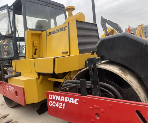 Construction Works Used Road Roller CC421 CC211 CA301D CA30D with Double Drum Roller
