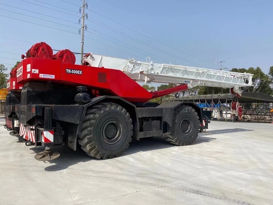50TON Rated Loading Capacity Used Truck Crane TR500EX with MOOG Hydraulic Cylinder