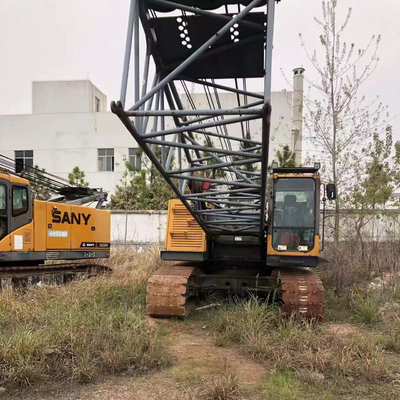 Building Material Shops in Need of SCC550E Used Crawler Crane for Big Projects