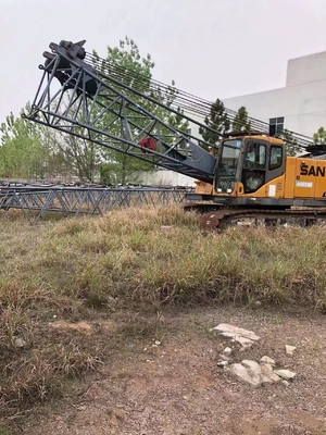 Building Material Shops in Need of SCC550E Used Crawler Crane for Big Projects