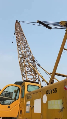 Used XCMG 55T 80T QUY55 QUY50-II QUY80 Crawler Crane with Max. Lifting Height 50M