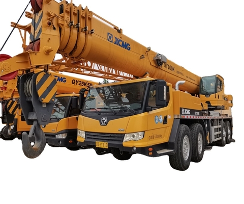 70T Mobile Crane XCMG QY75K Used Truck Crane with Liyuan Hydraulic Cylinder and Valve