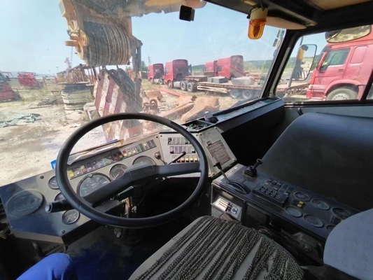 Cummins Engine Liebherr 160T Used Truck Crane for Building Engine Pump Technical Sales