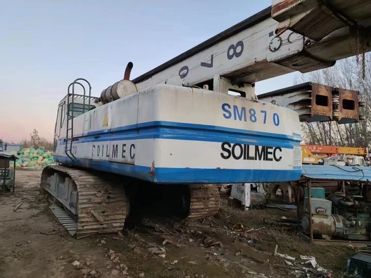 Drilling Milling Machining Rotary Rig SOILME SM870 SR60 TH55 for Water Wells and Rock