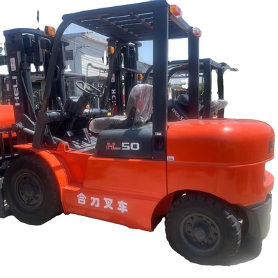 2012 Heli 50 Forklift Strong Energy and High Capacity for Construction Site Equipment