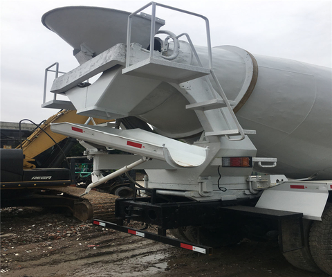 Used HINO 700 Concrete Mixer Truck with 24120*9940*17190mm Outline Dimension at Affordable