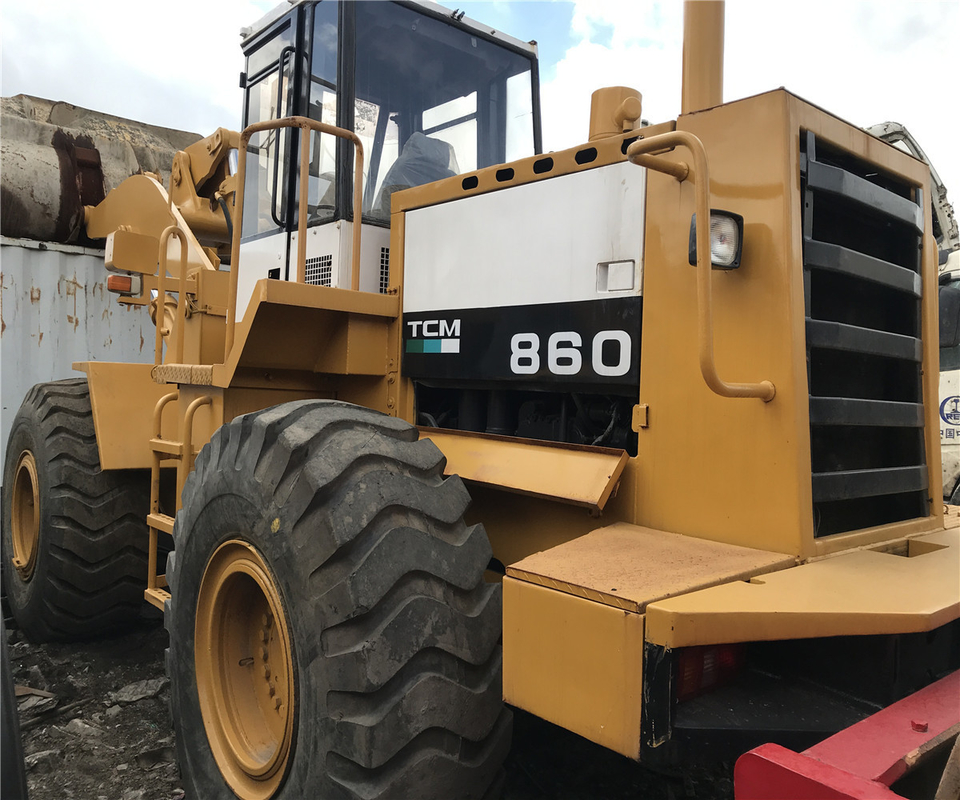 Construction Works Front Loader Used Cat 950h 966H 980H 980G 980F Wheel Loader with CAT 860