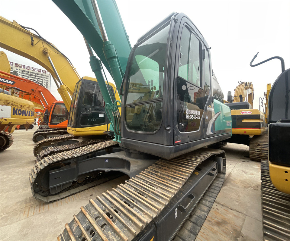 SK140 SK200 SK75 SK60 SK200LC Used Excavator with 118KW Power and Good Condition