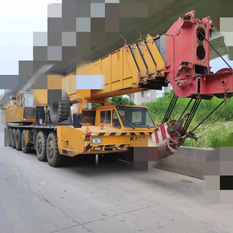 Max. Lifting Height 63.6M Used Truck Crane NK1200 for Heavy Duty Construction Tasks