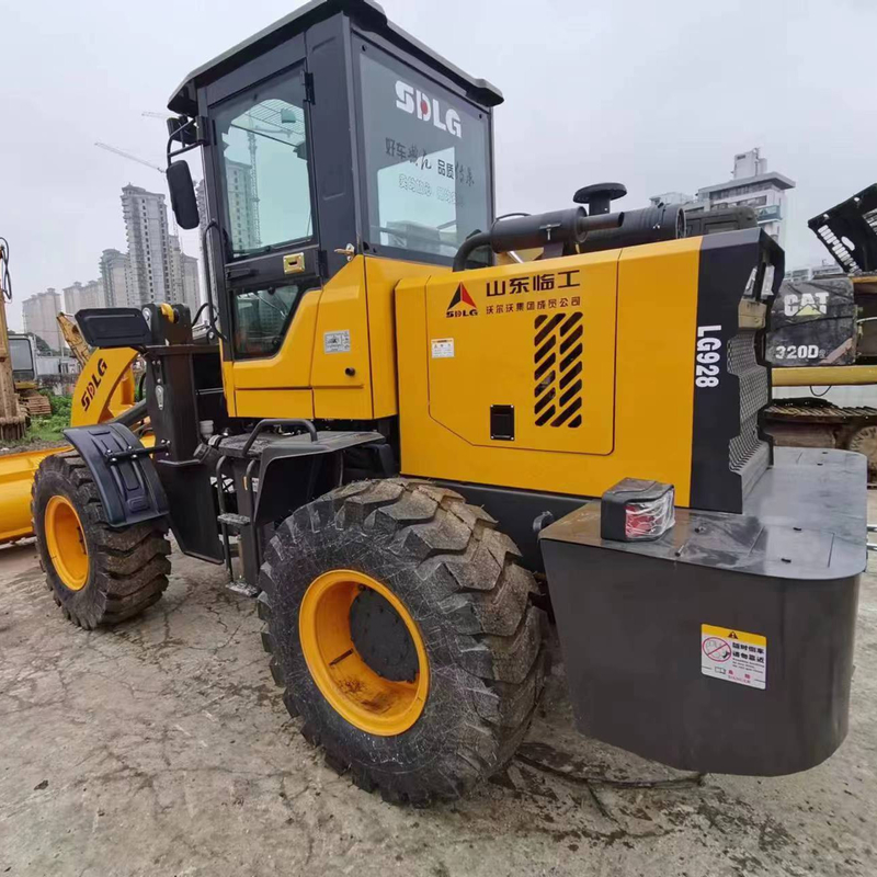 6000 6100 kg Machine Weight SDLG LG928 Loader for Manufacturing Plant Performance