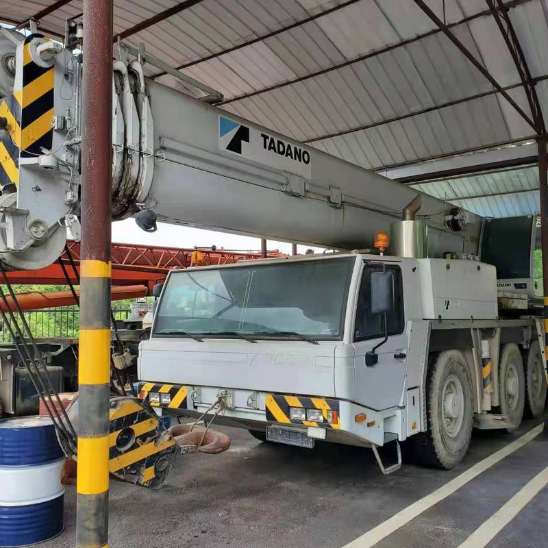 Eaton Hydraulic Pump and 3000 Working Hours Used Truck Crane ATF110G for Heavy Lifting