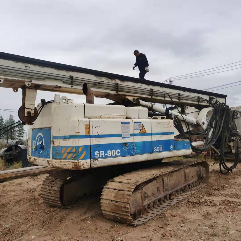 Drilling Depth of 70m Soilmec SR-80C R-516 R-622 Rig for Energy Mining Made in Italy