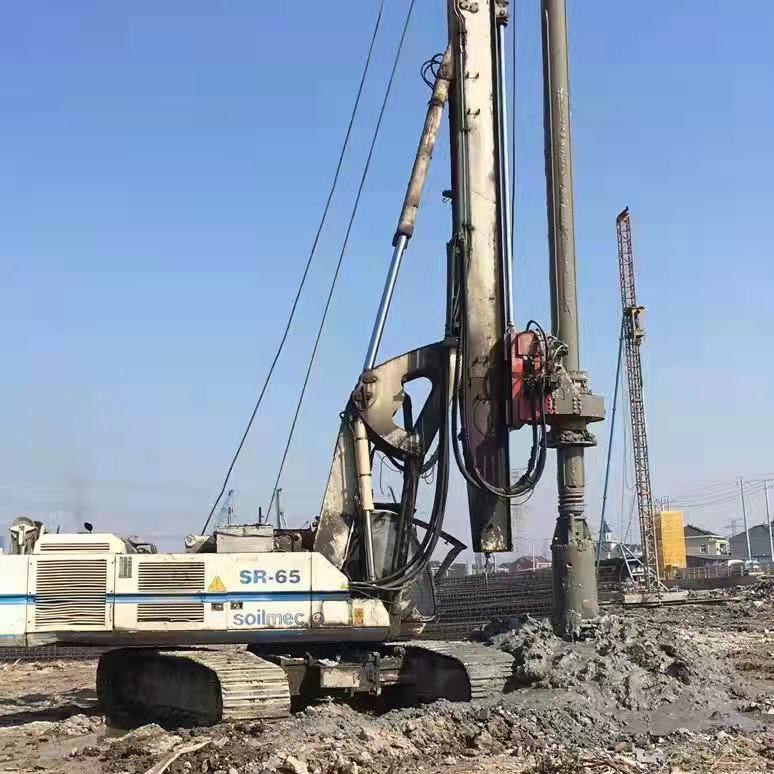 Construction Works Diesel Power Soilmec SR-80C SR-70 SR-60 SR-65 Drilling Rig in Italy