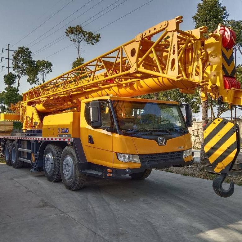 350 KN.m Rated Lifting Moment Used XCM QY70KC Truck Crane for Heavy Duty Operations