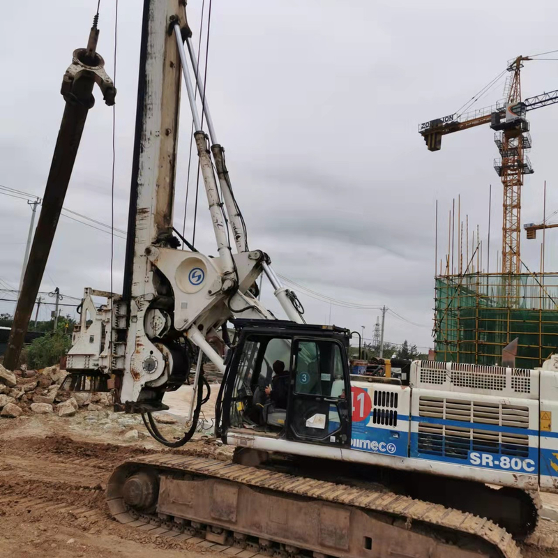 Drilling Diameter 2.5m Soilmec SR-60 SR-65 SR-70 R-516 R-622 Rotary Rig Made in Italy