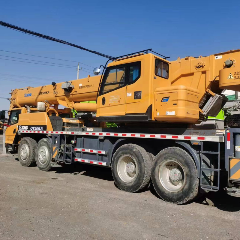 2019 Used Truck Crane QY50KA 50 Ton Rated Loading Capacity for Versatile Applications