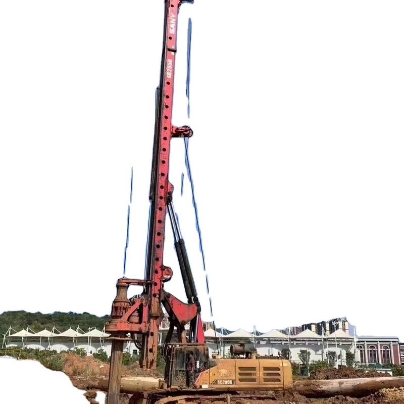 Max.40m Drilling Depth Sany SR285R Used Rotary Rig for Mining and Construction Parts