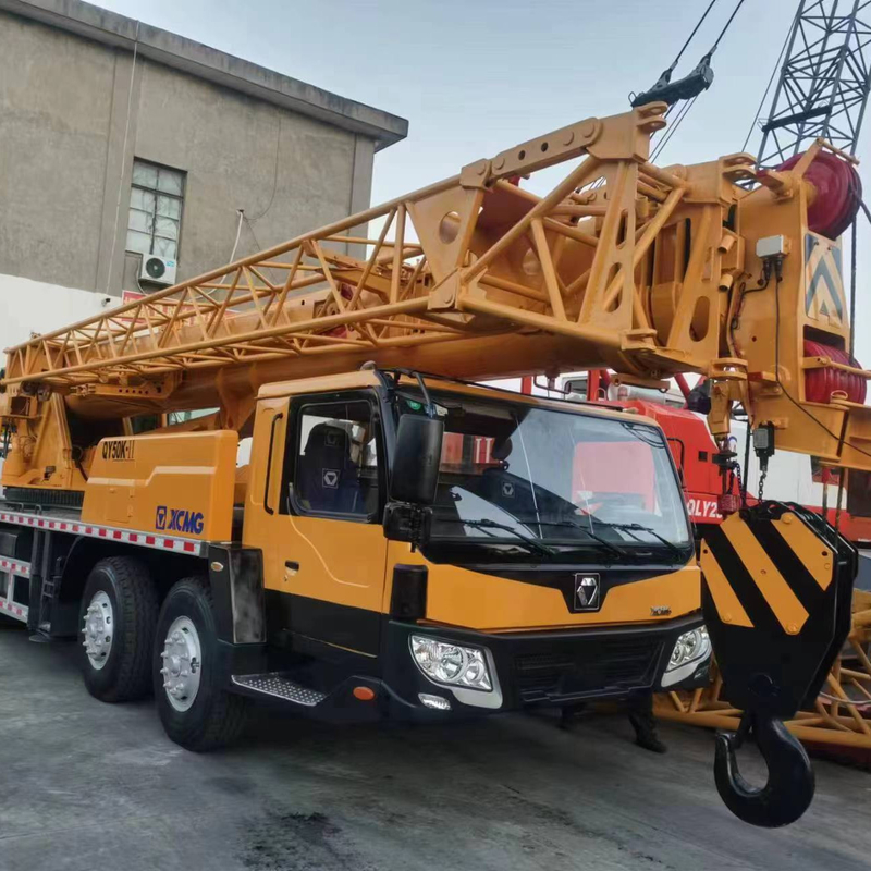 2019 QY50KA Used Truck Crane with Max. Lifting Height of 48M in Excellent Condition
