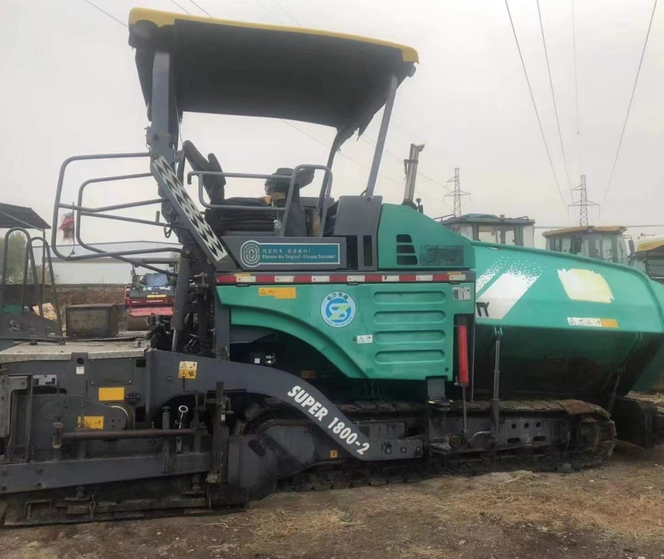 Easy Operation Used Asphalt Paver VOGEL 1800-2 1800-3 2-3M/MIN Paving Performance