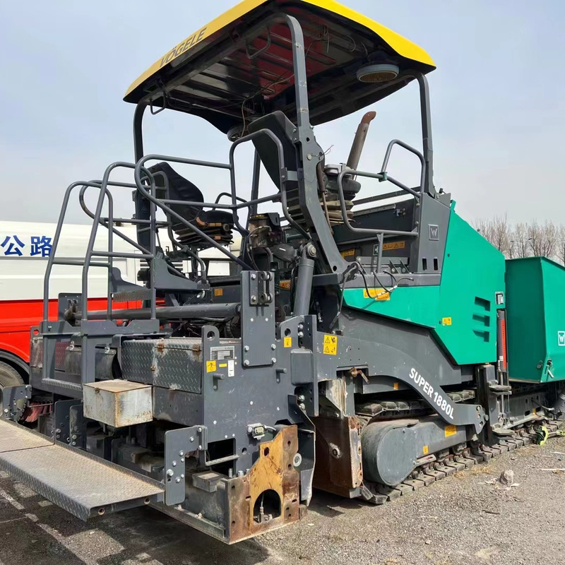 VOGEL 1880 Used Asphalt Paver with Max. Paving Thickness of 1000MM and 112000 kg
